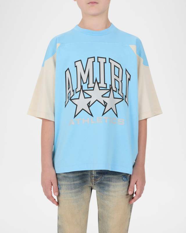 Kid's Logo Star Athletics T-Shirt, Size 4-12